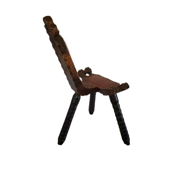 Antique Birthing Chair handmade in Spain - Picture 7 of 8